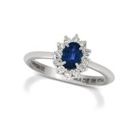 Anello Armonie Gioielli Donna in Oro bianco Zaffiro 0.54 Ct AN2698 - AN2698